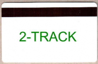 CR80.030 (30 Mil) White PVC Cards Mag Stripe 2 Track - Qty. 500